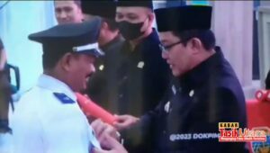 Amas Kembali Dilantik Menjadi Kepala Desa Tanjungsari Sukaresik periode Masa Bakti 2023-2029