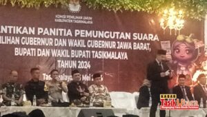 KPU Kabupaten Tasikmalaya Lantik 1.053 Orang Anggota PPS Untuk Pilkada Serentak Tahun 2024