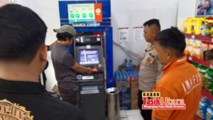 Polres Tasikmalaya Kota Lakukan Olah TKP Kasus Ganjal ATM di Mangkubumi, Temukan Barang Bukti Berupa Tusuk Gigi