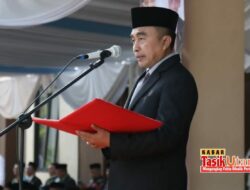 Sekda Kabupaten Tasikmalaya M. Zen, Pimpin Upacara Peringatan Hari Amal Bakti ke-79