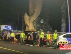 Antisipasi Gerombolan Motor dan Peredaran Miras Polres Banjar Bersama TNI Laksanakan Patroli Gabungan