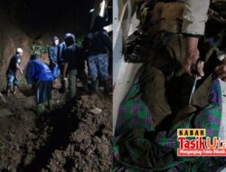 Bencana Longsor di Desa Kudadepa Kecamatan Sukahening Akibatkan Satu Orang Warga Meninggal Dunia