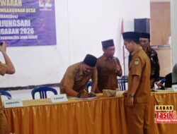 Pemdes Tanjungsari Kecamatan Sukaresik Gelar Musrenbangdes RKPDes Tahun Anggaran 2026